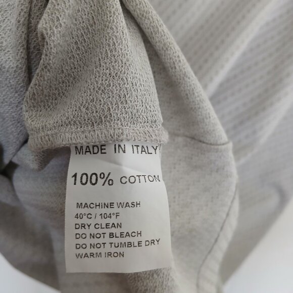 Vintage Longchamp Paris Shirt Polo Men's 52 Logo Short Sleeve Cotton Made Italy - Picture 8 of 9